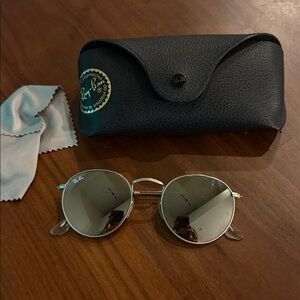 Ray-Ban Classic Silver Reflective Sunglasses